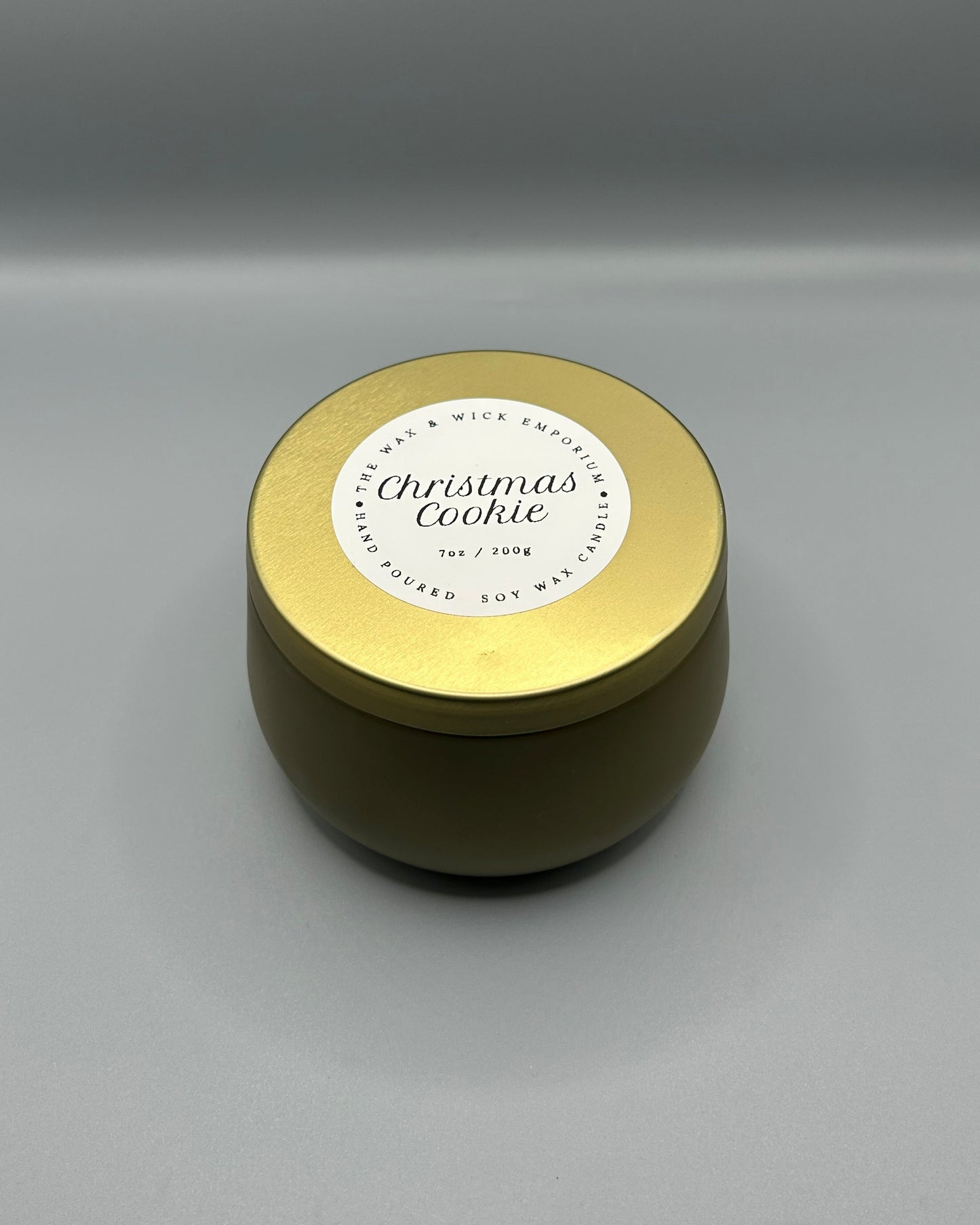 Gold Tin Candle