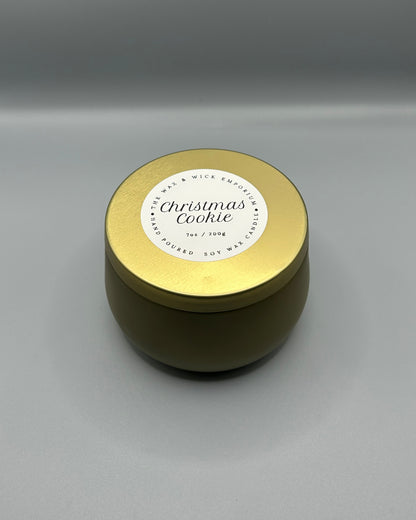 Gold Tin Candle